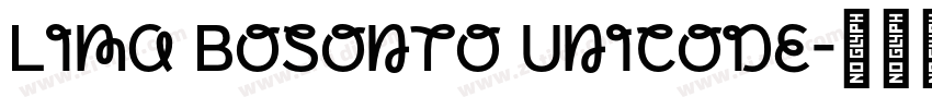 Lima Bosonto Unicode字体转换